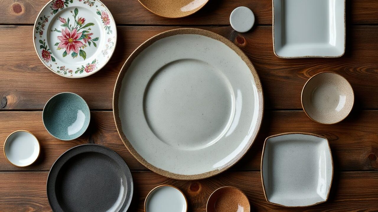 Choisir et utiliser ses assiettes : tailles, formes, matières