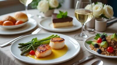 découvrez comment créer un menu équilibré adapté pour 4, 6 ou 8 convives, alliant saveurs et nutrition pour un repas réussi et convivial.
