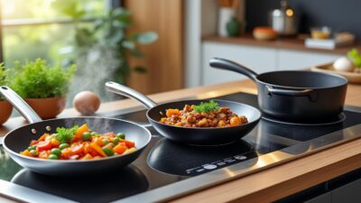 découvrez comment choisir la batterie de cuisine idéale parmi poêles, sauteuses et cocottes pour maîtriser parfaitement chaque type de cuisson.